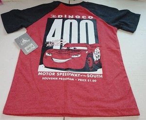 Disney Pixar The Dinoco 400 Lightning McQueen Piston Cup Boys T-Shirt 5/6 - Picture 1 of 5