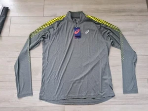 Asic's D1 1/4 Zip Long Sleeved Top Size 2XL BNWT - Picture 1 of 8