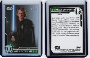 2023 Topps Chrome Star Wars Refractor #48 Hayden Christensen nel ruolo di Anakin Skywalker - Foto 1 di 1