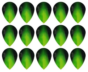 5 New Sets Harrows Sonic Pear Dart Flights – Ships w/ Tracking - Green - Picture 1 of 1