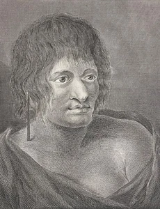 Neuseeland Porträt Von Frau Um 1778 Ozeanien Ozean Pazifik - Bild 1 von 4
