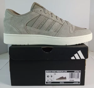 Adidas Herren Break Start Premium Wildleder Niedrig Sneaker Schuhe Größe 10 - Bild 1 von 7