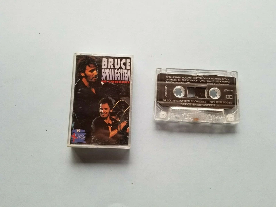 Bruce Springsteen - In Concert MTV Unplugged  - Cassette Tape  - Image 1 of 1