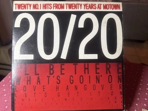 20/20 Twenty No. 1 Hits From Twenty Years At Motown 2 LP (VG++) R223425 Vinyl - Picture 1 of 3