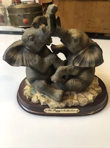 Estatuilla estatuilla par de elefantes de la colección Peggy - Imagen 1 de 8