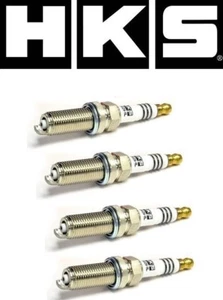 4 x verbesserte HKS Iridium Super Fire Zündkerzen HR9 - für S14a 200sx Kouki SR20DET - Bild 1 von 3