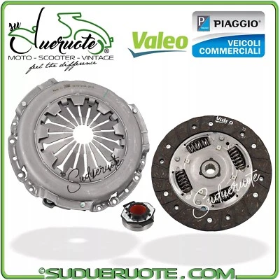 VALEO Frizione Completa Kit Dischi Cuscinetto Quargo 500 750 Diesel 2004-2017 Piaggio