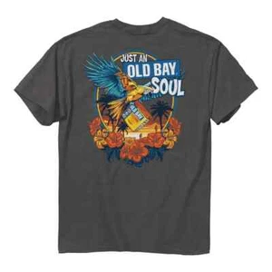 New MARYLAND my Maryland Flag Just an OLD BAY Soul T SHIRT - Picture 1 of 2