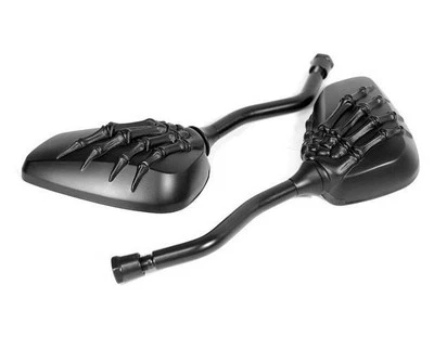 Espejos retrovisores Skull Skeleton motocicleta para Honda CB900F CBF1000 Foto 1 de 4