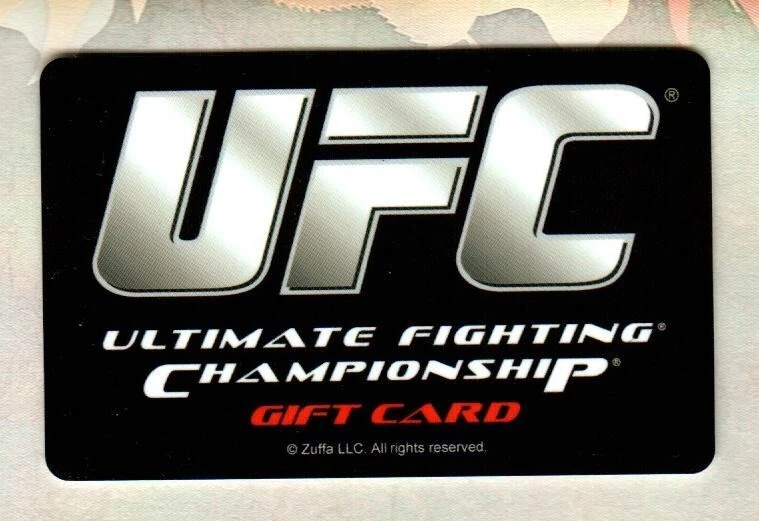 F.Y.E. Ultimate Fighting Championship, UFC ( 2007 ) Gift Card ( $0 ) - Image 1 of 1