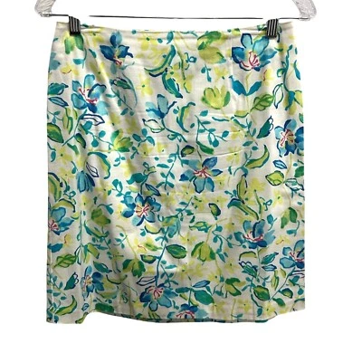 Sigrid Olsen Sport Floral Spring Easter Skirt Size 6 - Image 1 of 4