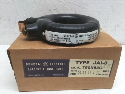 GE Type JAI-0 Current Transformer 750X93G15 Ratio 300:5 Amps - Image 1 of 4