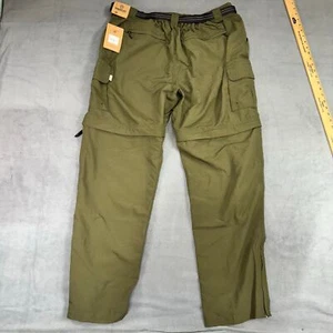 Magellan Fish Gear Convertible Cargo Pants Shorts Ankle Zip Fishing Men 2XL XXL - Picture 1 of 8