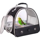 Bird Travel Carrier, Portable Small Bird Parrot Parakeet Carrier with Standin...