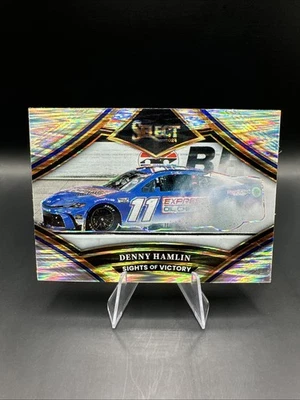 Denny Hamlin 2024 Panini Select Sights Of Victory Flash Prizm #2 - Image 1 of 2