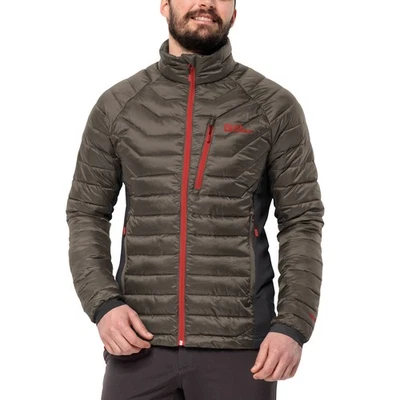 Chaqueta de plumón Jack Wolfskin para hombre Routeburn Pro aislada Softshell Foto 1 de 4