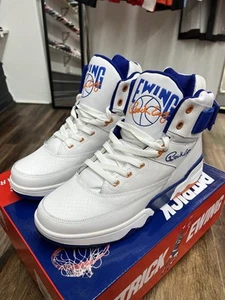 Patrick Ewing 33 Hi White Royal Orange (1VB90014-136) Size 10.5 - Picture 1 of 9