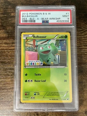 Pokemon Bulbasaur - (Build-A-Bear Workshop Exclusive) 001/108 PSA 9 - Image 1 of 2