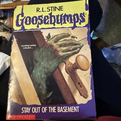 Vintage 1992 Goosebumps #2 Stay Out Of The Basement R. L. Stine - 1st Print - Image 1 of 4