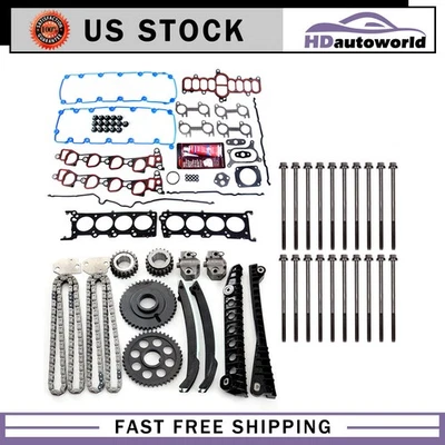 Комплект прокладок болтов головки цепи ГРМ для 1999 Ford F-350 Super Duty 5,4 л - Изображение 1 из 3