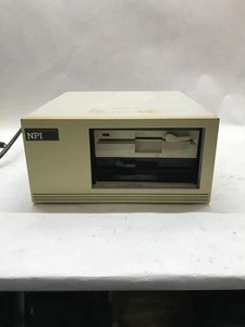 National Peripherals Inc MZF0-018 Dual Floppy Drive Enclosure Powers On READ! DW - Picture 1 of 9