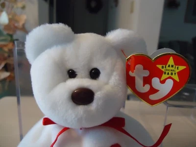 Ty Valentino Beanie Baby 1993/1994 Has 8 or more tag errors and Brown nose  New  - Image 1 of 4