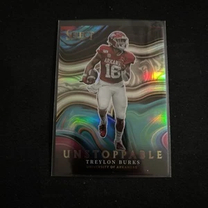 2022 Select Draft Picks Treylon Burks Silver Prizm Unstoppable Rookie Insert - Picture 1 of 2