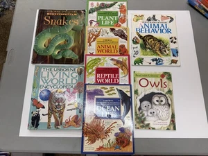 Usborne Animals Book Lot of 8 Kindergarten 1st 2nd grade Picture Books - Bild 1 von 2