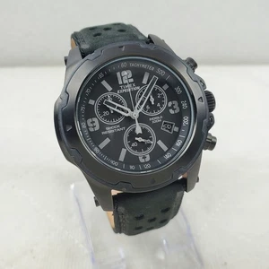 TIMEX EXPEDITION SIERRA CHRONOGRAPH TW4B01400 INDIGLO SHOCK BLACK MEN'S WATCH  - Picture 1 of 10