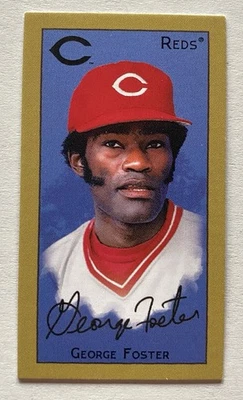 Topps T205 2025 hoja ancha trasera George Foster Foto 1 de 2