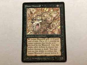 MTG Legends LESSER WEREWOLF Damaged (9274) Graded Power TMG - Picture 1 of 2
