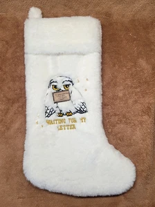 Official Harry Potter Hedwig Owl Waiting For My Letter Christmas Stocking 15" - Picture 1 of 12