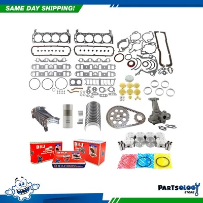 Kit de reconstrucción de motor maestro DNJ EK4112AM para Ford Lincoln Bronco 72-85 5,0 L OHV Foto 1 de 4