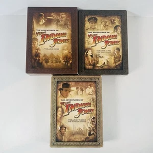 The Adventures of Young Indiana Jones: The Complete Series - Volume 1 2 3 (DVD) - Picture 1 of 16