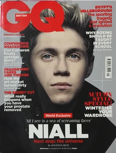 GQ British UK Magazine September 2013 NIALL HORAN One Direction - Picture 1 of 1