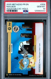 PSA 10 GEM MINT Houston CaC Mailbox Holo PR-004 MetaZoo 2025 Promo - Picture 1 of 2