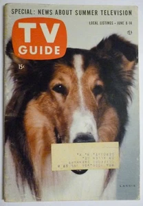 PA. June 8 1957 TV Guide LASSIE Debra Paget LUGENE SANDERS Arnold Stang PREVIEW - Picture 1 of 2