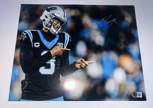 Foto firmada 11x14 autografiada por Bryce Young de los Carolina Panthers de la NFL - CERTIFICADO DE AUTENTICIDAD BAJO - Imagen 1 de 4