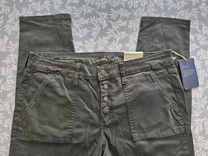 Universal Thread Mid Rise Skinny Jeans Women's 12/31R OLIVE Green  - Picture 1 of 4