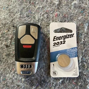 Audi S-Line Smart Keyless Entry Remote Fob Black Silver FCC ID: IYZAK1A - Picture 1 of 18