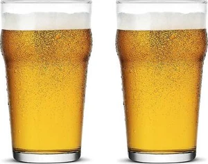 Pint Glasses,20oz British Beer Glass,Classics Craft Beer Glasses,Premium Beer Of - Picture 1 of 8