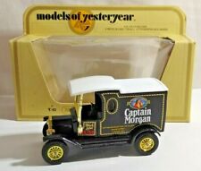 MATCHBOX MODELS OF YESTERYEAR 1:35 SCALE 1912 FORD MODEL T CAPTAIN MORGAN - Y-12