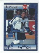 2001-02 Toronto St. Michael's Majors (OHL) Geoff Patton