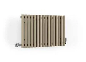 Mocha Horizontal Designer Radiator Oval Column Central Heating Radiators 590x865 - Picture 1 of 3