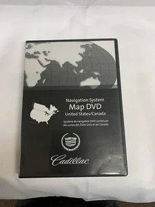 GM Cadillac Navigation DVD 2004-2009 SRX DeVille Seville US/Canada 25861392U - Picture 1 of 5