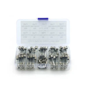 72 tlg Feinsicherungen Set Glassicherung 0.5-30A Sortiment Glas Sicherung 6x30mm - Bild 1 von 5