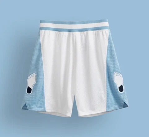 NWT Mitchell & Ness AUTHENTIC UNC Tar Heels Shorts Mens M NEW Michael Jordan Era Cover