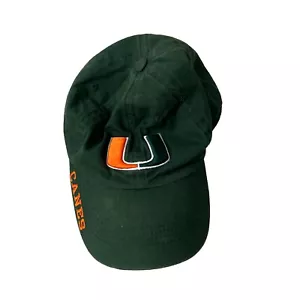 Russell Athletic NCAA Miami Hurricanes Mens Hat Cap Green One Size - Picture 1 of 5