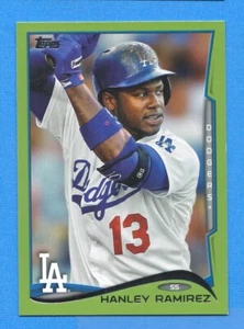 2014 Topps grün #314 Hanley Ramirez Dodgers - Bild 1 von 1