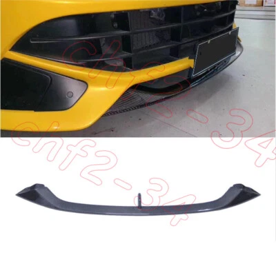 Parachoques delantero de fibra de carbono real para Ferrari F12 Berlinetta cubierta alerón Foto 1 de 4